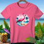 Flamingo Beach Supersoft T Shirt