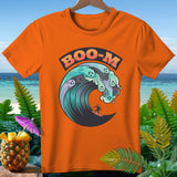 Orange t-shirt with 