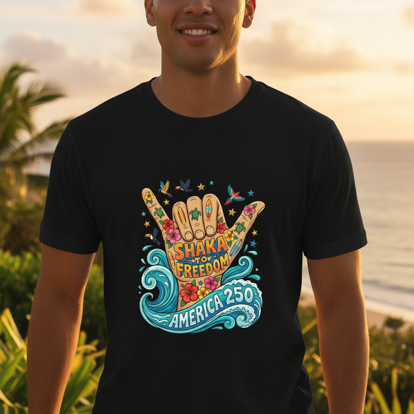 lifestyle scene ~ Shaka To Freedom ~ Supersoft T-shirt