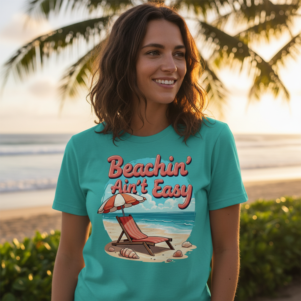 lifestyle scene ~ Beachin' Ain't Easy~ Supersoft T-Shirt