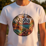 lifestyle scene ~ Aloha Breeze ~ Premium T-Shirt