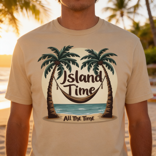 lifestyle scene ~ Island Time All the Time~ Supersoft T-Shirt