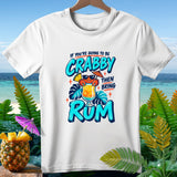 White t-shirt with 
