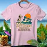 Pink t-shirt with 