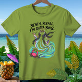 Green t-shirt with 