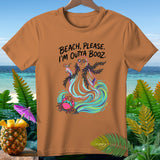 Orange t-shirt with 
