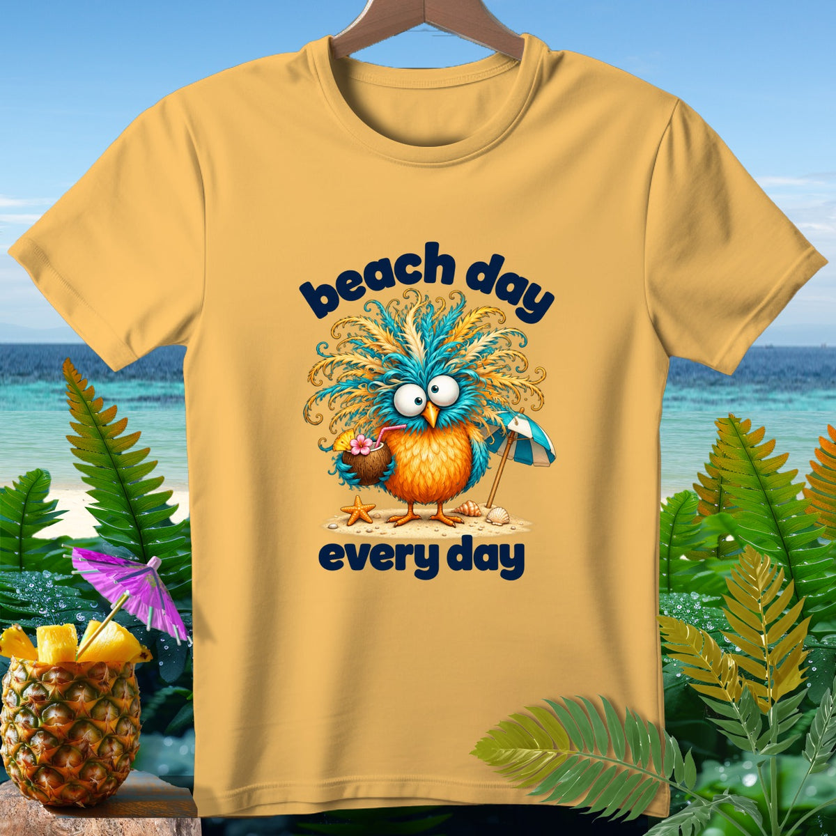 Permanent Vacation Mode ~ Comfort Colors Premium T-Shirt