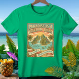 Green t-shirt with 