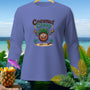 Long sleeve shirt with "Coconut Crazy" text and a cartoon coconut character.
