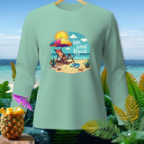 Mint long sleeve shirt with 