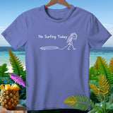 Purple t-shirt with 