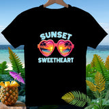 Black t-shirt with 