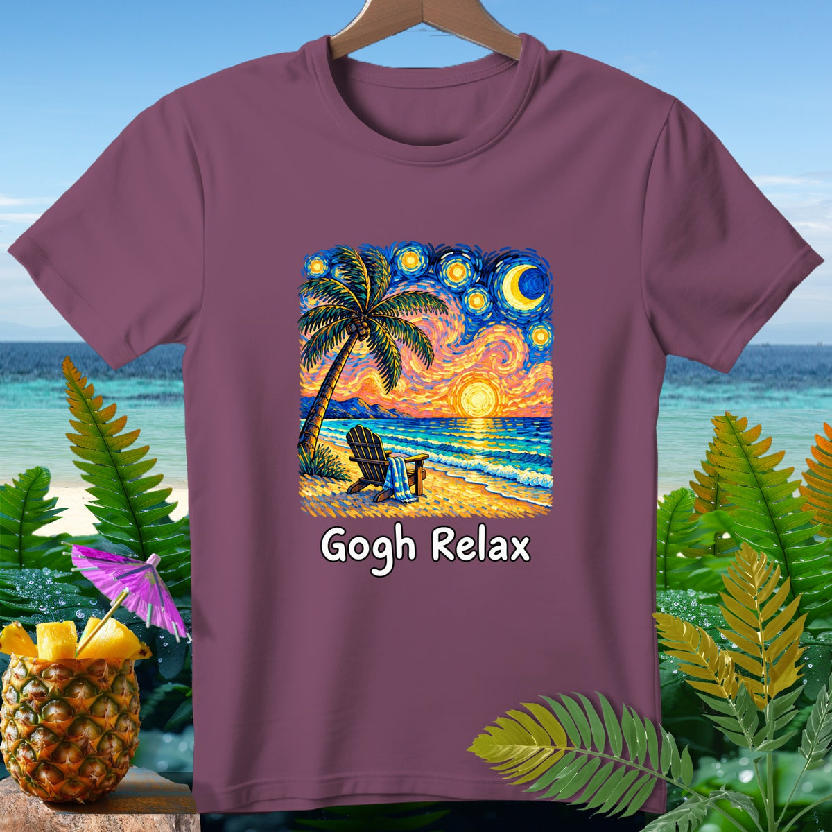 Gogh Relax ~ Comfort Colors Premium T-Shirt