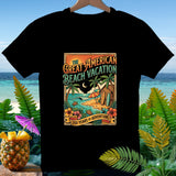 Black t-shirt with 