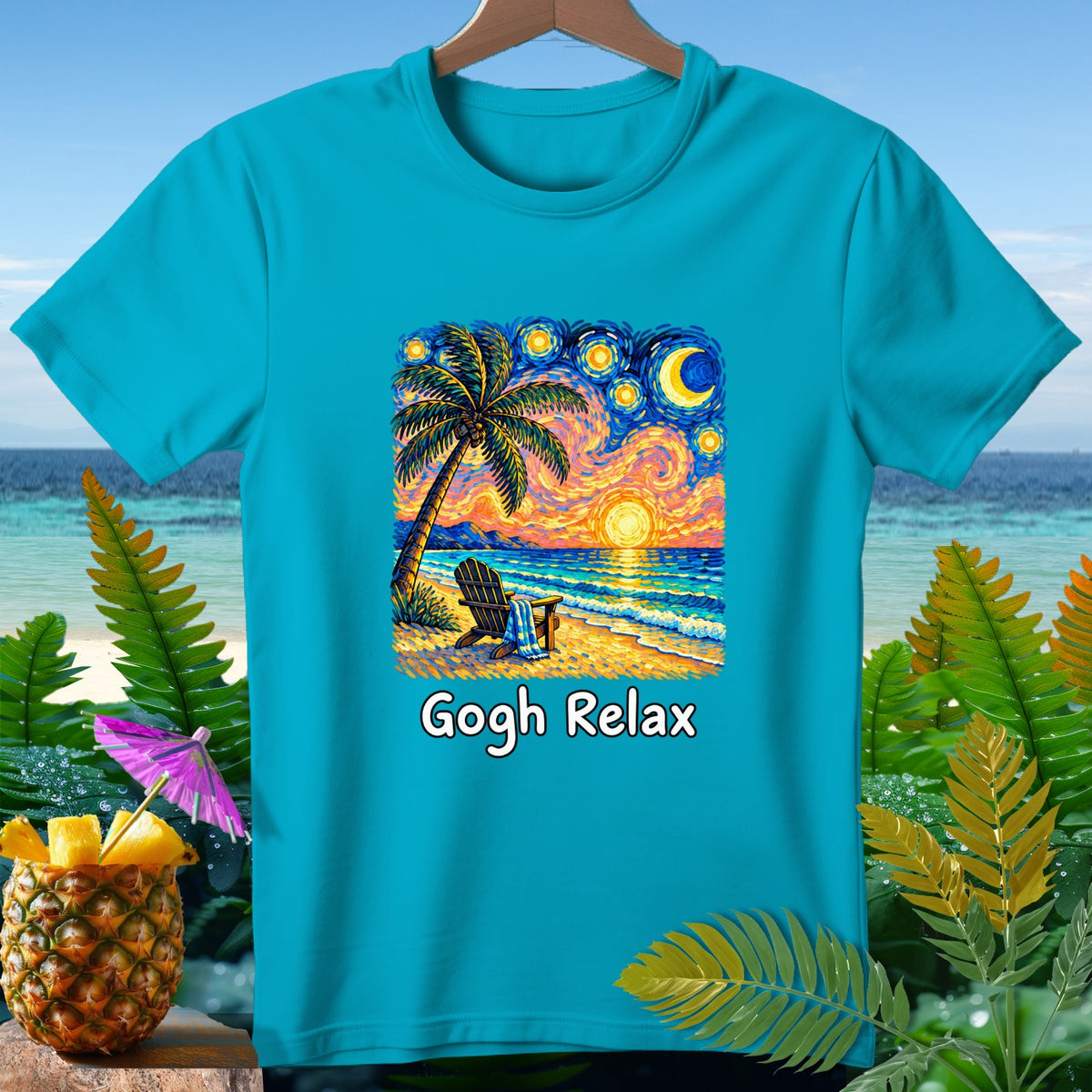 Gogh Relax ~ Comfort Colors Premium T-Shirt