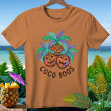 Orange t-shirt with 