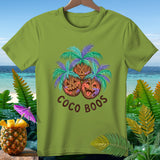 Green t-shirt with 