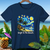 Navy t-shirt with 