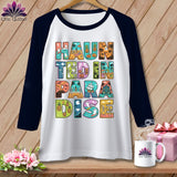 Raglan shirt with 