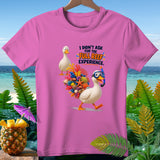 Pink t-shirt with ducks and 