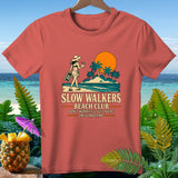 Peach t-shirt with 