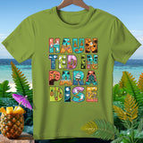 Green t-shirt with 