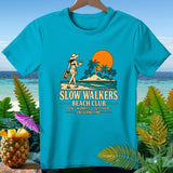Turquoise t-shirt with 