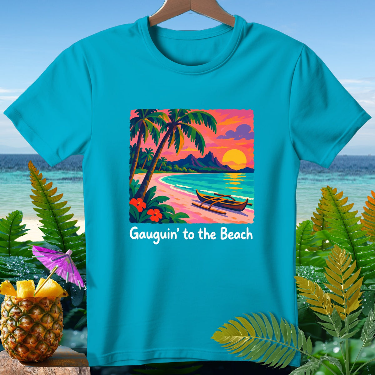 Gauguin' to the Beach ~ Comfort Colors Premium T-Shirt